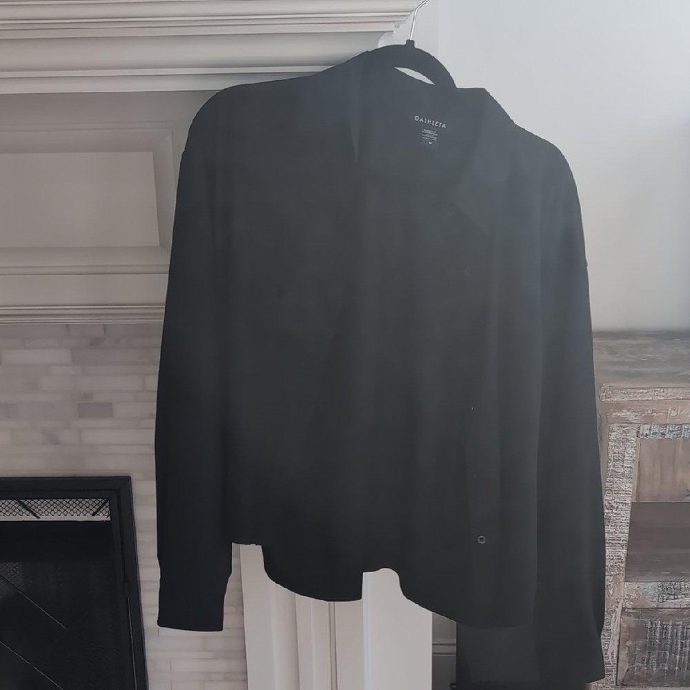 Athleta Black Blouse